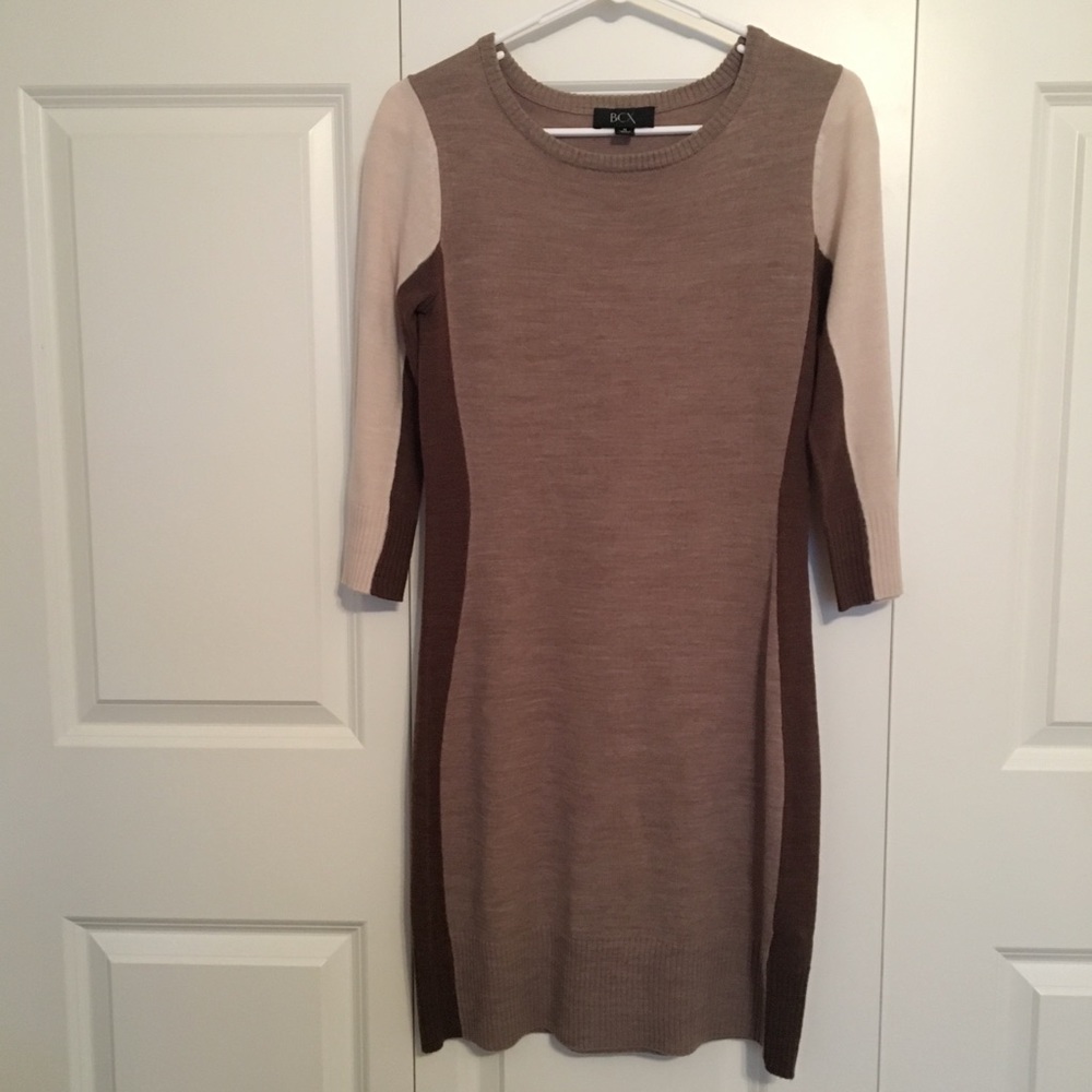 MAKE AN OFFER BCX Long Sleeve Knit Sweater Dress